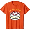 image:imageGudetama the Lazy Egg Its Meh Birthday Cake TShirtOrange