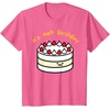image:imageGudetama the Lazy Egg Its Meh Birthday Cake TShirtPink Heather