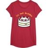 image:imageGudetama the Lazy Egg Its Meh Birthday Cake TShirtRed Heather