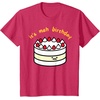 image:imageGudetama the Lazy Egg Its Meh Birthday Cake TShirtRed Heather