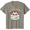 image:imageGudetama the Lazy Egg Its Meh Birthday Cake TShirtSlate Grey