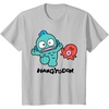 image:imageHangyodon Classic Tee Shirt TShirtSilver Grey