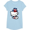 image:imageHello Kitty American 4th of July Tee Shirt TShirt for Women Girls Kids MenBaby Blue