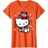 image:imageHello Kitty American 4th of July Tee Shirt TShirt for Women Girls Kids MenOrange