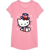 image:imageHello Kitty American 4th of July Tee Shirt TShirt for Women Girls Kids MenPink