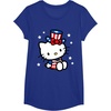 image:imageHello Kitty American 4th of July Tee Shirt TShirt for Women Girls Kids MenRoyal Blue