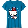image:imageHello Kitty American 4th of July Tee Shirt TShirt for Women Girls Kids MenSapphire Blue