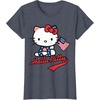 image:imageHello Kitty American Flag Tee Shirt TShirtHeather Blue