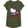 image:imageHello Kitty American Flag Tee Shirt TShirtOlive Green