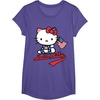 image:imageHello Kitty American Flag Tee Shirt TShirtPurple Heather