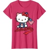 image:imageHello Kitty American Flag Tee Shirt TShirtRed Heather