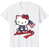 image:imageHello Kitty American Flag Tee Shirt TShirtWhite
