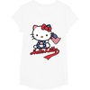 image:imageHello Kitty American Flag Tee Shirt TShirtWhite