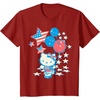 image:imageHello Kitty American Star Tee Shirt TShirtCranberry Red