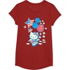 image:imageHello Kitty American Star Tee Shirt TShirtCranberry Red