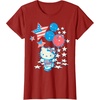 image:imageHello Kitty American Star Tee Shirt TShirtCranberry Red