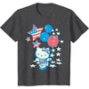 image:imageHello Kitty American Star Tee Shirt TShirtDark Heather Grey