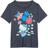 image:imageHello Kitty American Star Tee Shirt TShirtHeather Blue