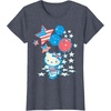 image:imageHello Kitty American Star Tee Shirt TShirtHeather Blue