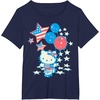 image:imageHello Kitty American Star Tee Shirt TShirtNavy Blue