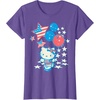 image:imageHello Kitty American Star Tee Shirt TShirtPurple Heather