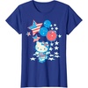 image:imageHello Kitty American Star Tee Shirt TShirtRoyal Blue