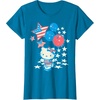 image:imageHello Kitty American Star Tee Shirt TShirtSapphire Blue