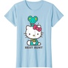 image:imageHello Kitty Best Aunt Tee Shirt TShirtBaby Blue