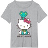 image:imageHello Kitty Best Aunt Tee Shirt TShirtHeather Grey