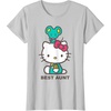 image:imageHello Kitty Best Aunt Tee Shirt TShirtSilver Grey