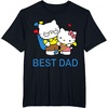 image:imageHello Kitty Best Dad Fathers Day Tee Shirt TShirtBlack