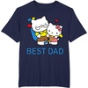 image:imageHello Kitty Best Dad Fathers Day Tee Shirt TShirtNavy Blue