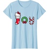 image:imageHello Kitty Christmas Joy Tee Shirt TShirtBaby Blue