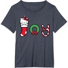 image:imageHello Kitty Christmas Joy Tee Shirt TShirtHeather Blue