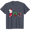 image:imageHello Kitty Christmas Joy Tee Shirt TShirtHeather Blue