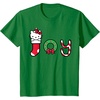 image:imageHello Kitty Christmas Joy Tee Shirt TShirtKelly Green