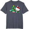 image:imageHello Kitty Christmas Tree Tee Shirt TShirtHeather Blue