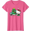 image:imageHello Kitty Christmas Tree Tee Shirt TShirtPink Heather