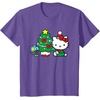 image:imageHello Kitty Christmas Tree Tee Shirt TShirtPurple Heather
