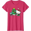image:imageHello Kitty Christmas Tree Tee Shirt TShirtRed Heather