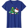 image:imageHello Kitty Christmas Tree Tee Shirt TShirtRoyal Blue