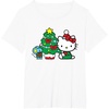 image:imageHello Kitty Christmas Tree Tee Shirt TShirtWhite