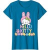 image:imageHello Kitty Easter Bunny Logo Tee Shirt TShirtSapphire Blue