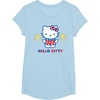 image:imageHello Kitty Fireworks Sparklers USA Americana Patriotic Star TShirtBaby Blue