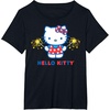 image:imageHello Kitty Fireworks Sparklers USA Americana Patriotic Star TShirtBlack