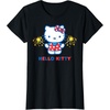 image:imageHello Kitty Fireworks Sparklers USA Americana Patriotic Star TShirtBlack