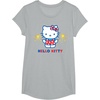 image:imageHello Kitty Fireworks Sparklers USA Americana Patriotic Star TShirtHeather Grey