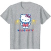 image:imageHello Kitty Fireworks Sparklers USA Americana Patriotic Star TShirtHeather Grey