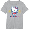 image:imageHello Kitty Fireworks Sparklers USA Americana Patriotic Star TShirtHeather Grey