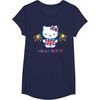 image:imageHello Kitty Fireworks Sparklers USA Americana Patriotic Star TShirtNavy Blue